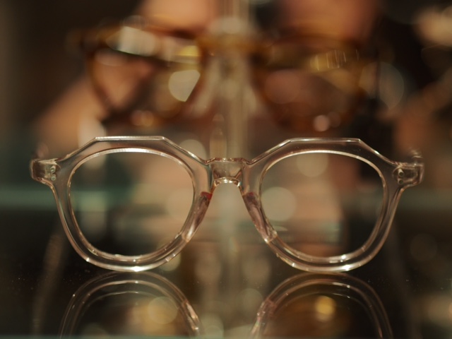 SPEAKEASY: 50年代 クリスタルクリアークラウンパント フレームフランス